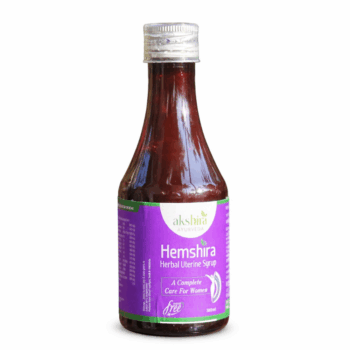Akshira Ayurveda Hemshira Herbal Uterine Syrup