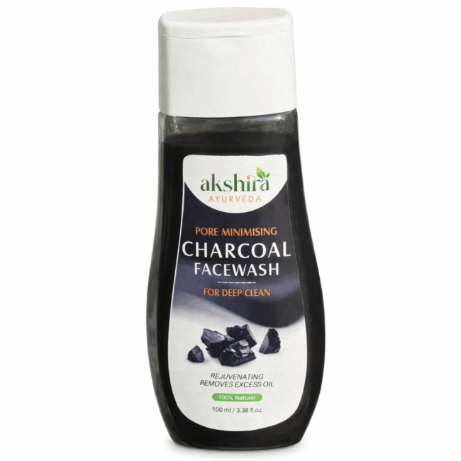 Akshira Ayurveda Pore Minimising Charcoal Facewash